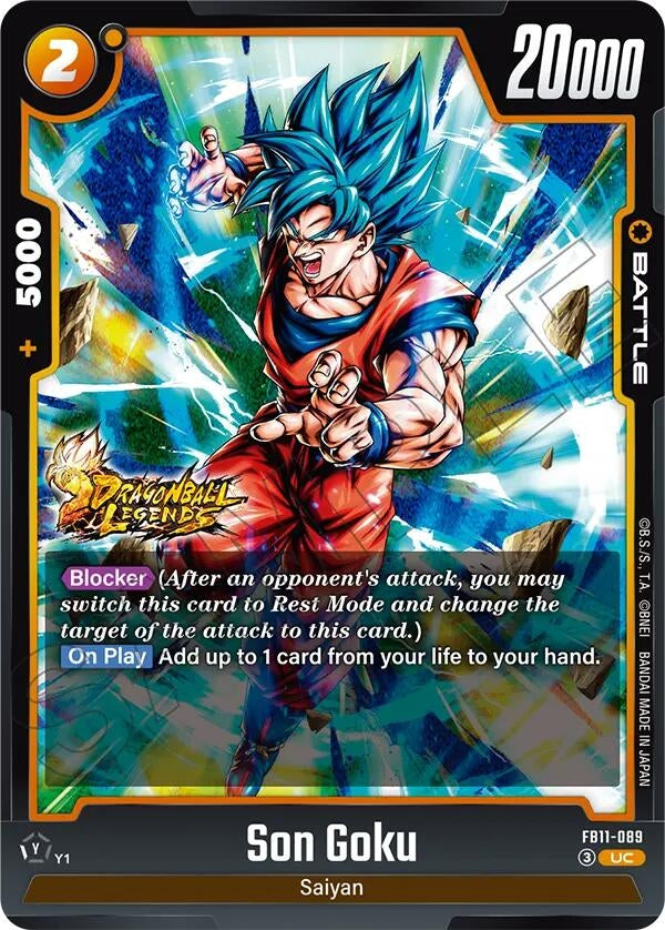 Image for Son Goku - FB11-089 (FB11-089) (Brightness of Hope) (FB11) - Dragon Ball Super: Fusion World