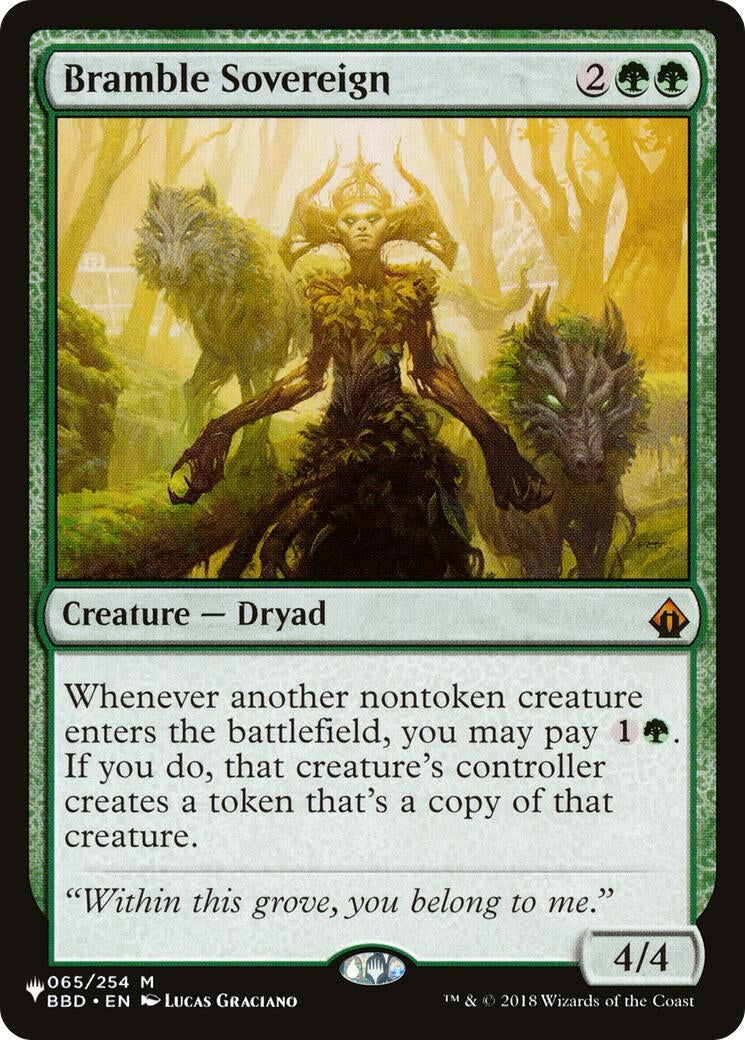 Image for Bramble Sovereign (65) (The List Reprints) (LIST) - Magic: The Gathering