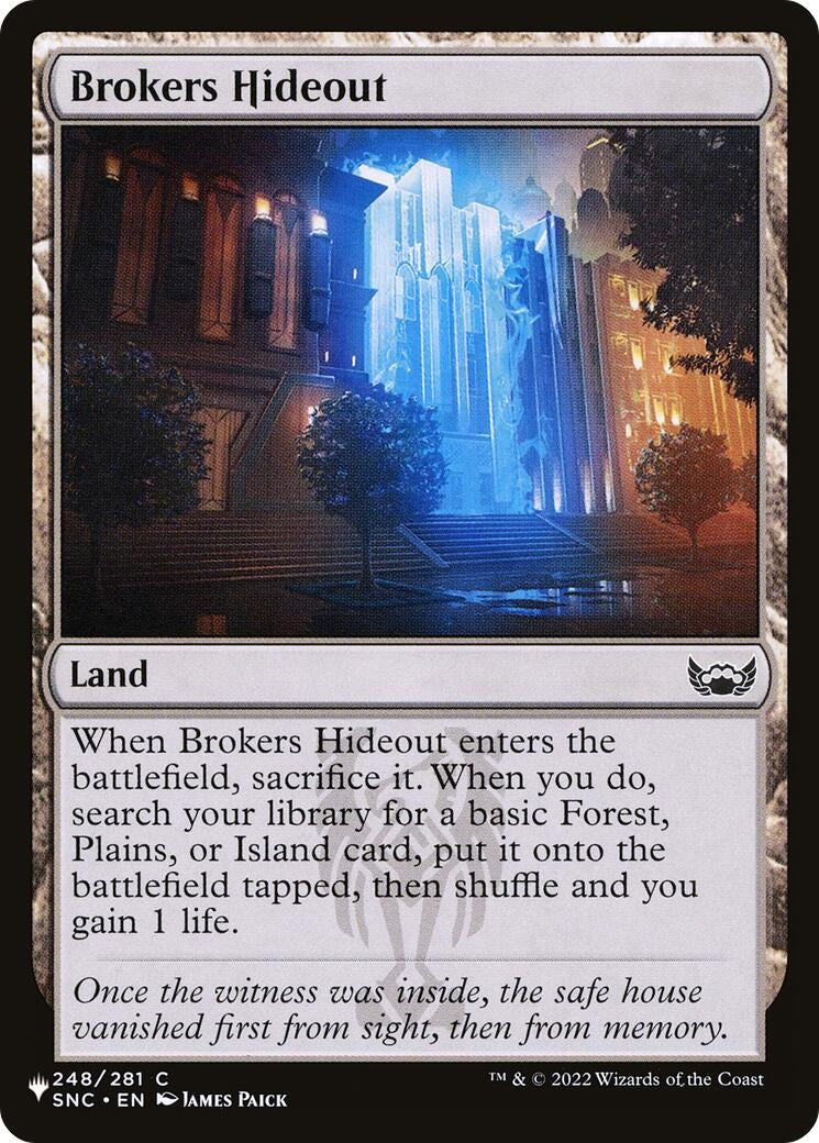 Image for Brokers Hideout (248) (The List Reprints) (LIST) - Magic: The Gathering