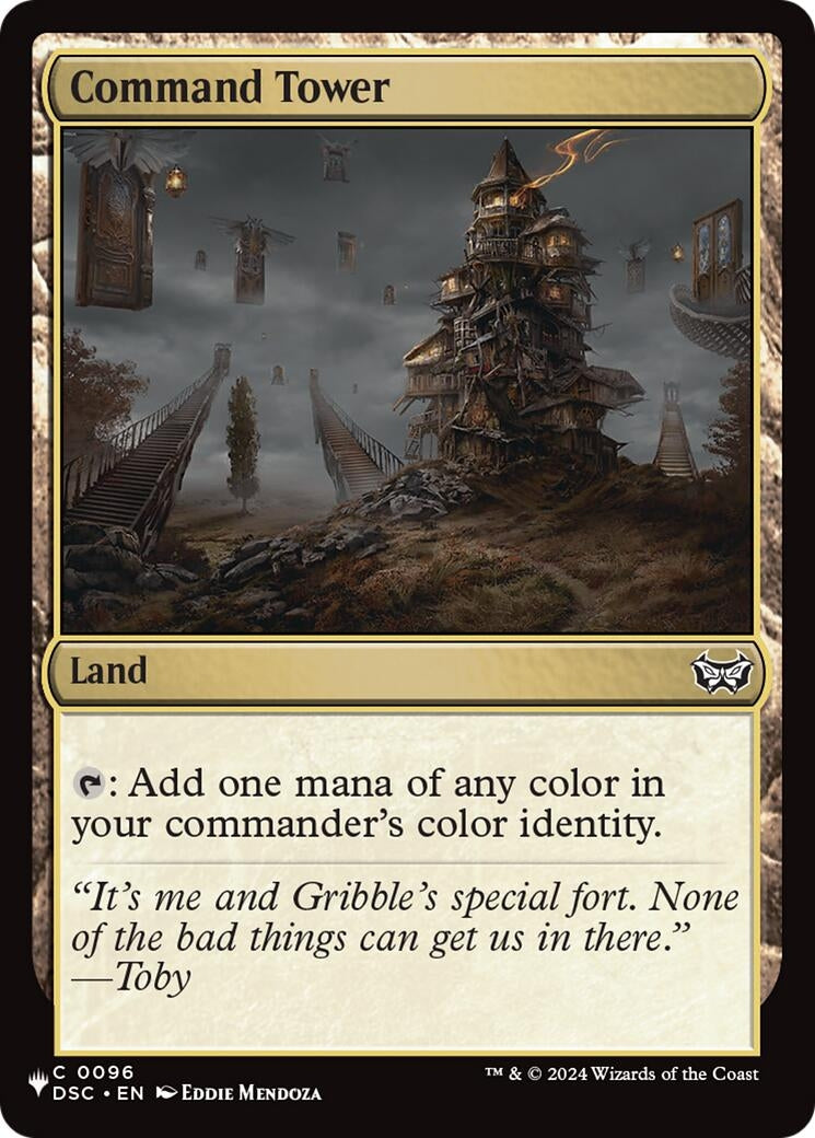 Image for Command Tower (DSC) (96) (The List Reprints) (LIST) - Magic: The Gathering