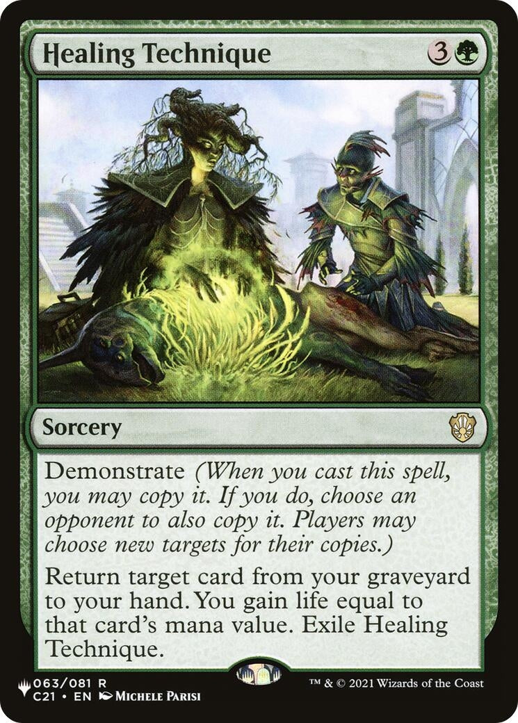 Image for Healing Technique (63) (The List Reprints) (LIST) - Magic: The Gathering