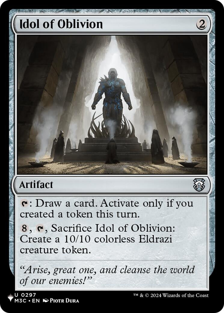 Image for Idol of Oblivion (M3C) (297) (The List Reprints) (LIST) - Magic: The Gathering