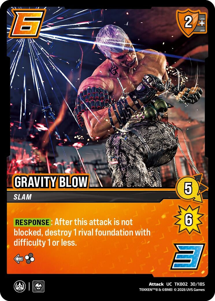 Image for Gravity Blow (TK802 30/185) (TEKKEN 8) (TK8) - UniVersus
