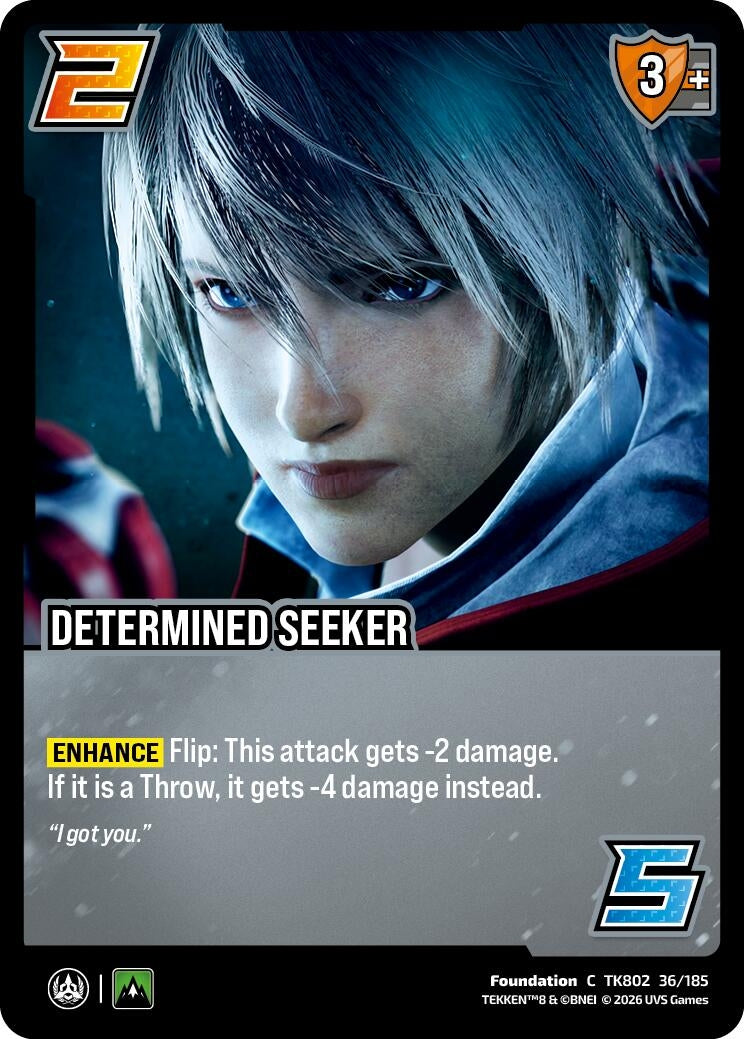 Image for Determined Seeker (TK802 36/185) (TEKKEN 8) (TK8) - UniVersus