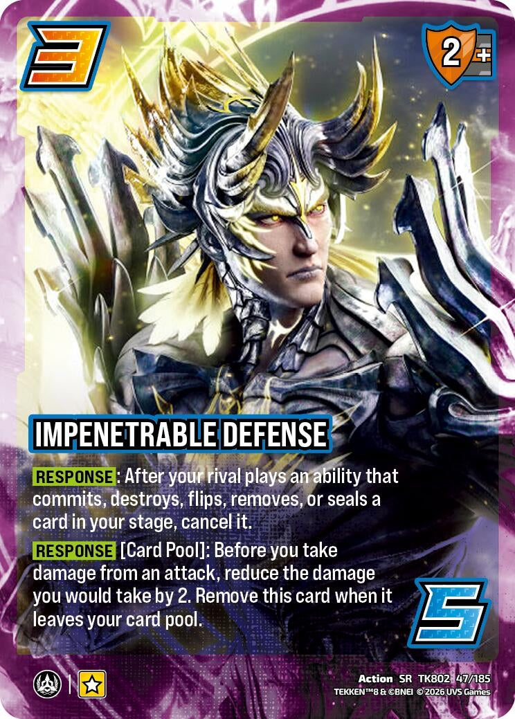 Image for Impenetrable Defense (TK802 47/185) (TEKKEN 8) (TK8) - UniVersus