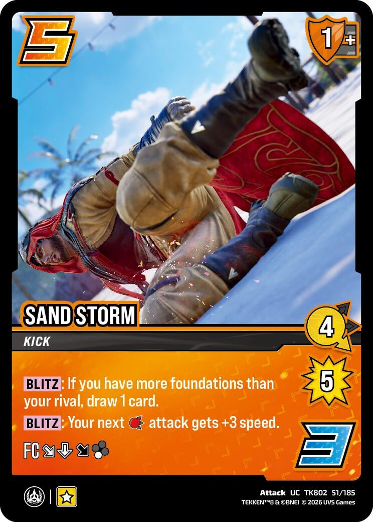 Image for Sand Storm (TK802 51/185) (TEKKEN 8) (TK8) - UniVersus