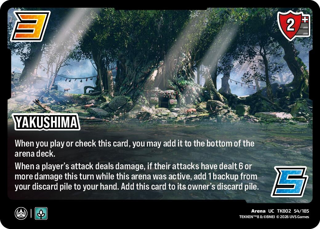 Image for Yakushima (TK802 54/185) (TEKKEN 8) (TK8) - UniVersus