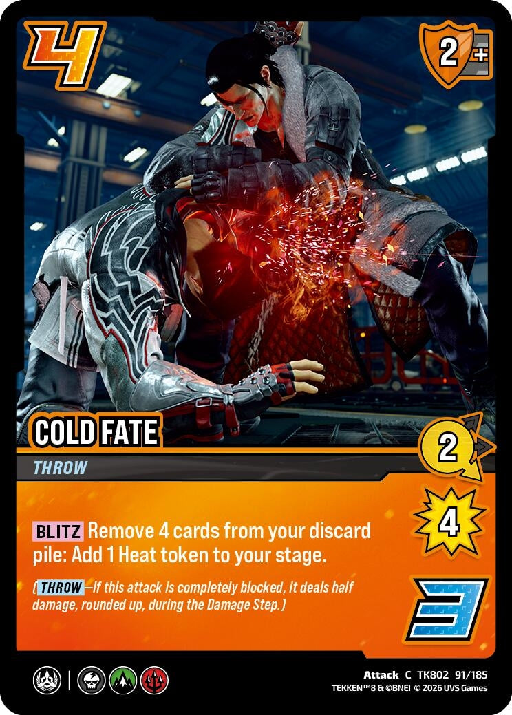 Image for Cold Fate (TK802 91/185) (TEKKEN 8) (TK8) - UniVersus