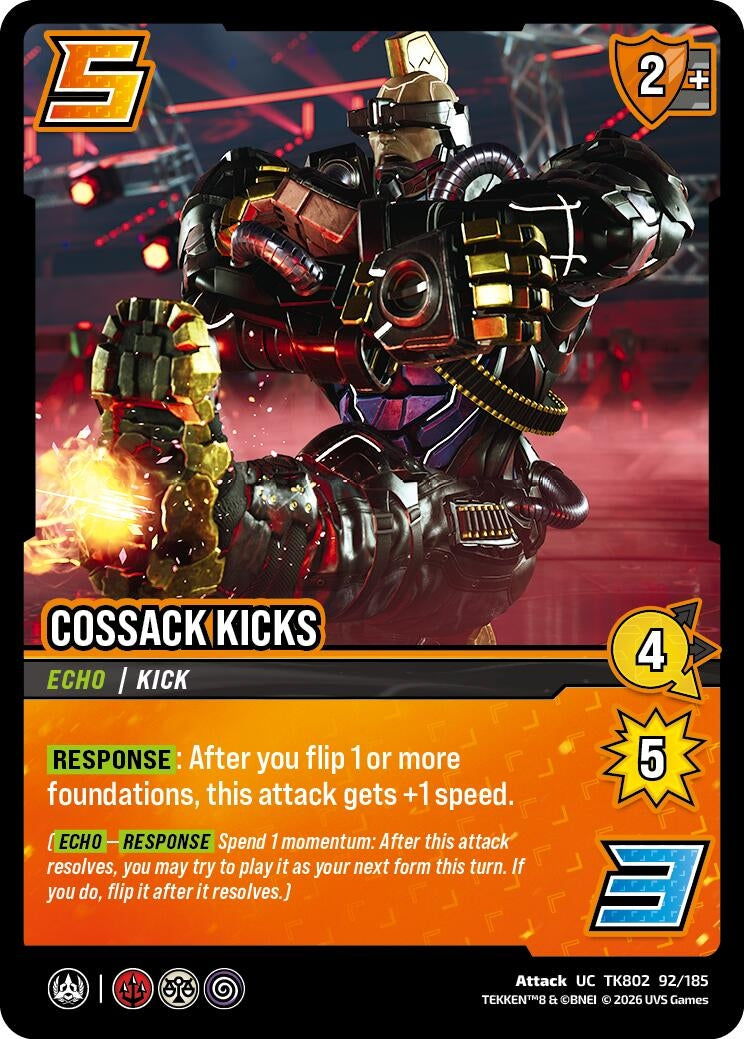 Image for Cossack Kicks (TK802 92/185) (TEKKEN 8) (TK8) - UniVersus