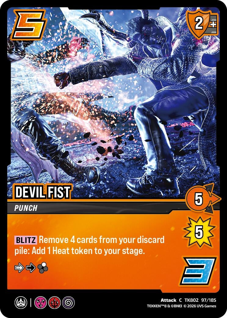 Image for Devil Fist (TK802 97/185) (TEKKEN 8) (TK8) - UniVersus