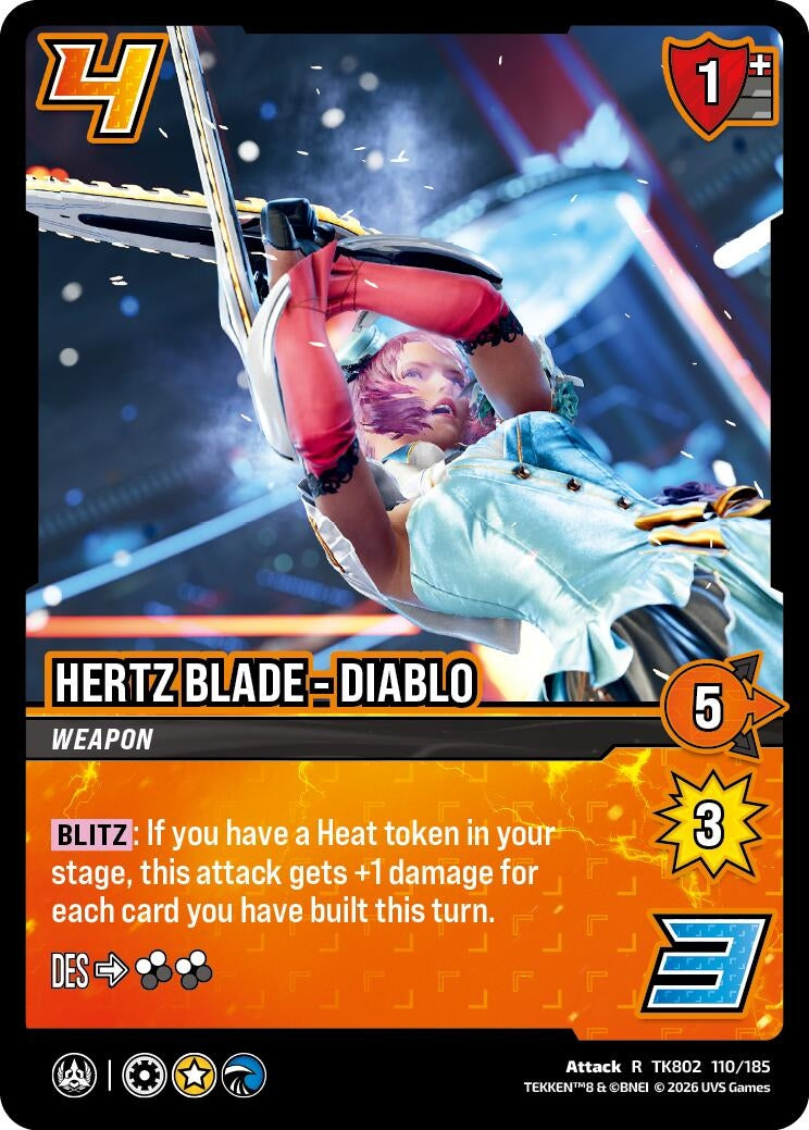 Image for Hertz Blade - Diablo (TK802 110/185) (TEKKEN 8) (TK8) - UniVersus