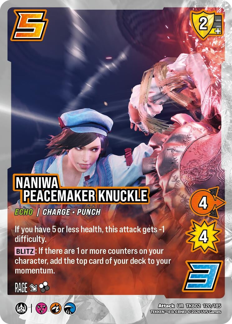 Image for Naniwa Peacemaker Knuckle (TK802 120/185) (TEKKEN 8) (TK8) - UniVersus