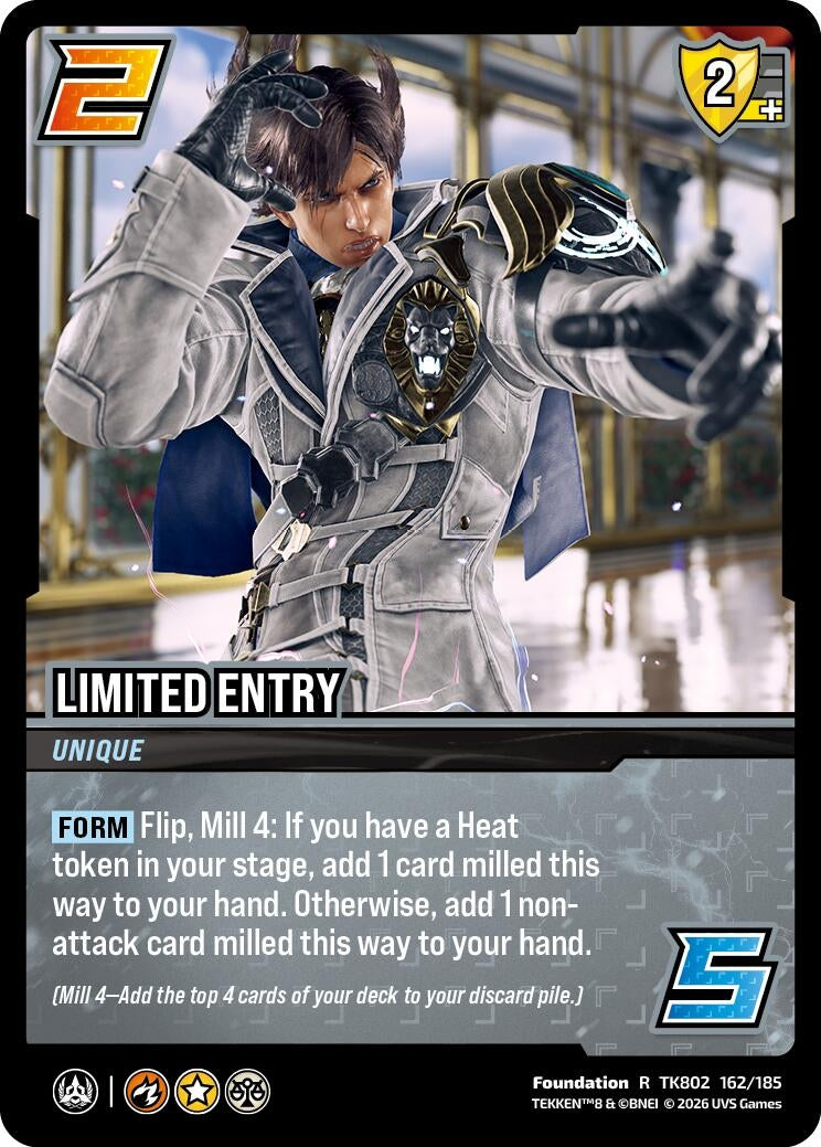 Image for Limited Entry (TK802 162/185) (TEKKEN 8) (TK8) - UniVersus