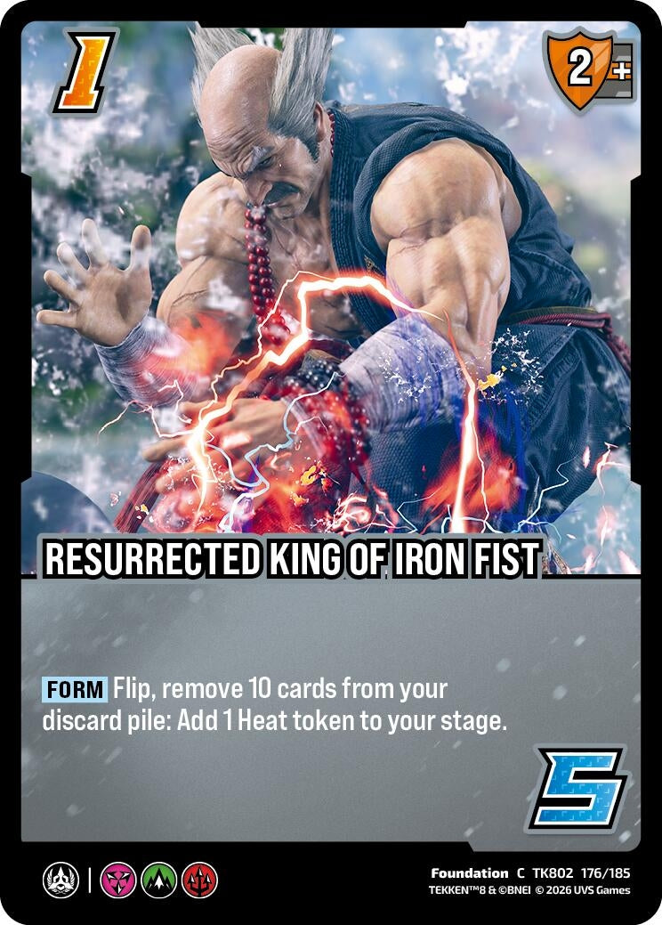 Image for Resurrected King of Iron Fist (TK802 176/185) (TEKKEN 8) (TK8) - UniVersus