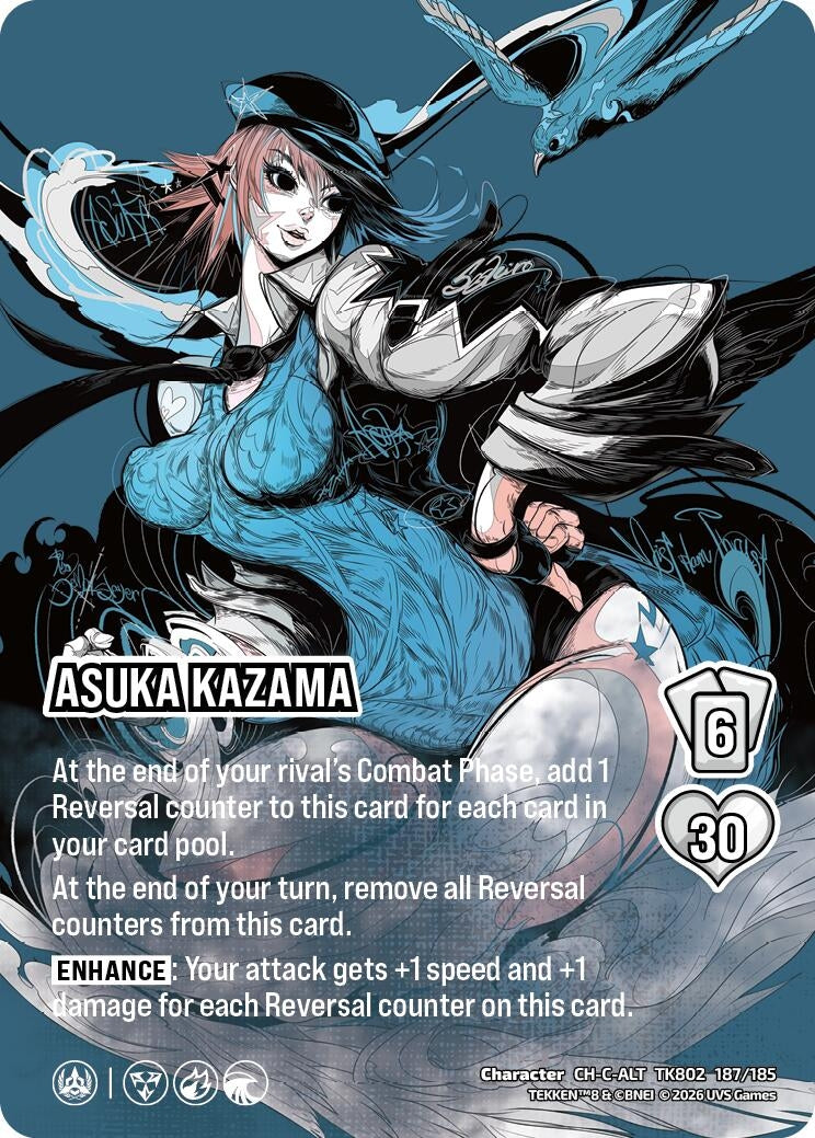 Image for Asuka Kazama (Alternative Art) (TK802 187/185) (TEKKEN 8) (TK8) - UniVersus