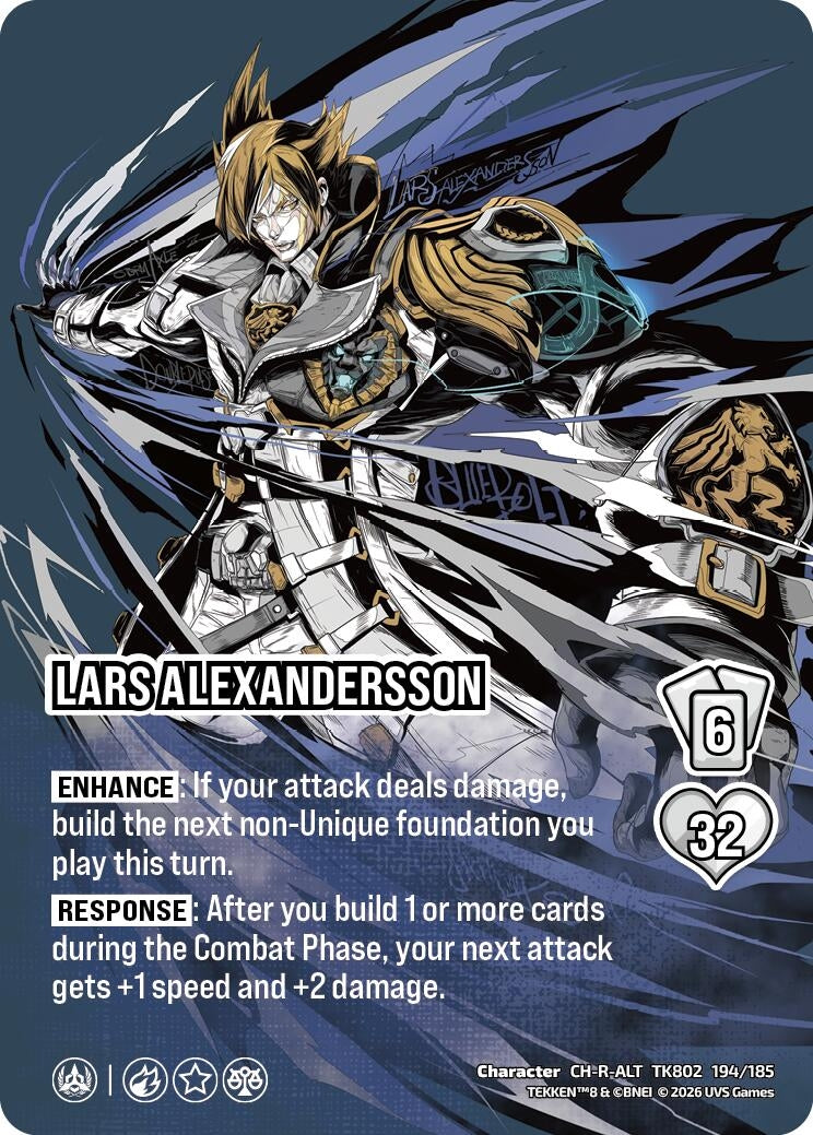 Image for Lars Alexandersson (Alternative Art) (TK802 194/185) (TEKKEN 8) (TK8) - UniVersus