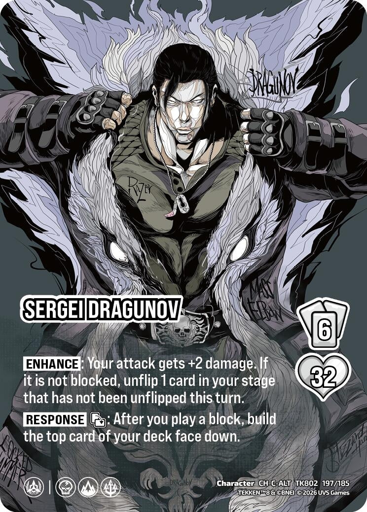 Image for Sergei Dragunov (Alternative Art) (TK802 197/185) (TEKKEN 8) (TK8) - UniVersus