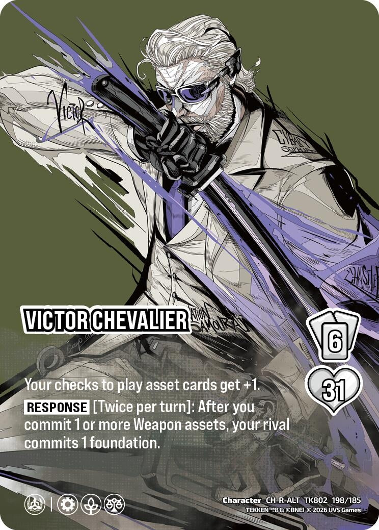 Image for Victor Chevalier (Alternative Art) (TK802 198/185) (TEKKEN 8) (TK8) - UniVersus