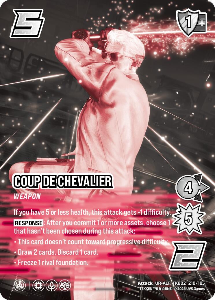Image for Coup de Chevalier (Alternative Art) (TK802 210/185) (TEKKEN 8) (TK8) - UniVersus