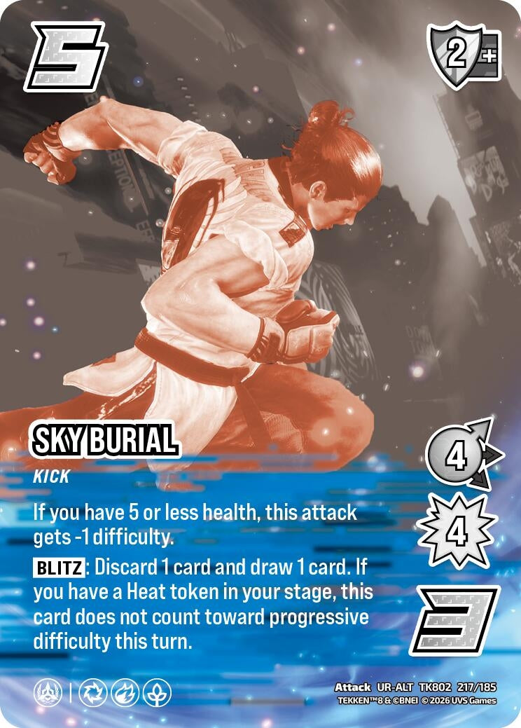 Image for Sky Burial (Alternative Art) (TK802 217/185) (TEKKEN 8) (TK8) - UniVersus