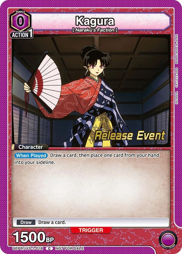 Image for Kagura (016) (UEPR/IYS-1-016) (UE23BT: Inuyasha Release Event Cards) (UE23BT_RE) - Union Arena