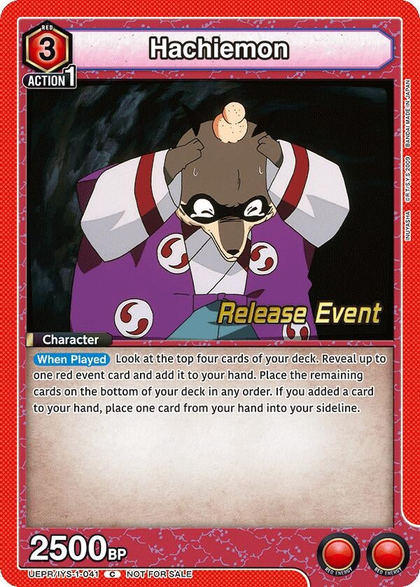 Image for Hachiemon (UEPR/IYS-1-041) (UE23BT: Inuyasha Release Event Cards) (UE23BT_RE) - Union Arena