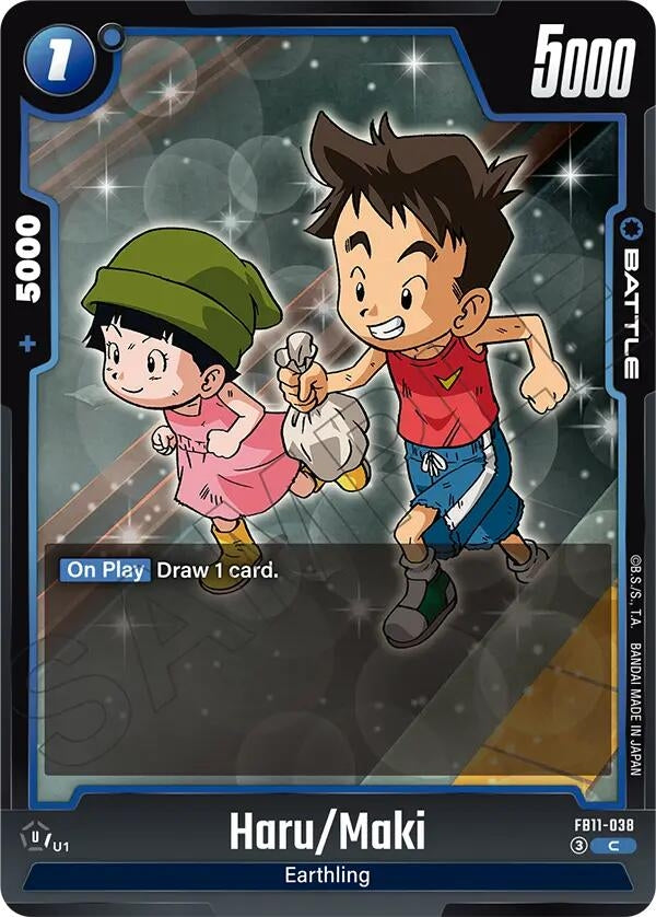 Image for Haru/Maki (FB11-038) (Brightness of Hope) (FB11) - Dragon Ball Super: Fusion World