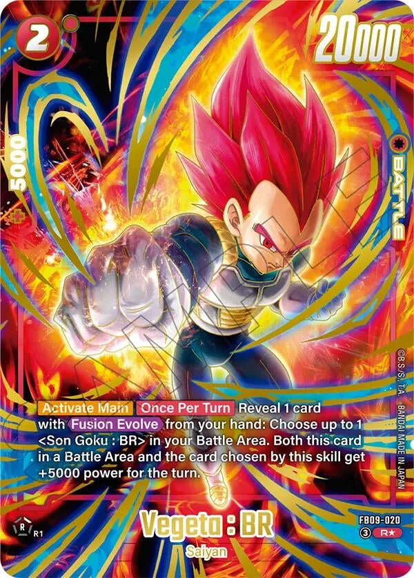Image for Vegeta : BR - FB09-020 (2nd Anniversary Set) (FB09-020) (Fusion World Promotion Cards and Packs) (DBSFW_PR) - Dragon Ball Super: Fusion World