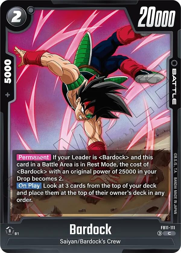 Image for Bardock - FB11-111 (FB11-111) (Brightness of Hope) (FB11) - Dragon Ball Super: Fusion World