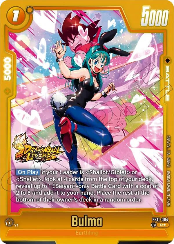 Image for Bulma - FB11-094 (Alternate Art) (FB11-094) (Brightness of Hope) (FB11) - Dragon Ball Super: Fusion World