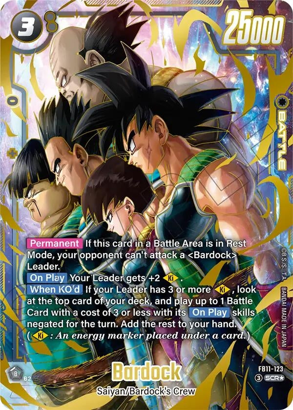 Image for Bardock - FB11-123 (Alternate Art) (FB11-123) (Brightness of Hope) (FB11) - Dragon Ball Super: Fusion World