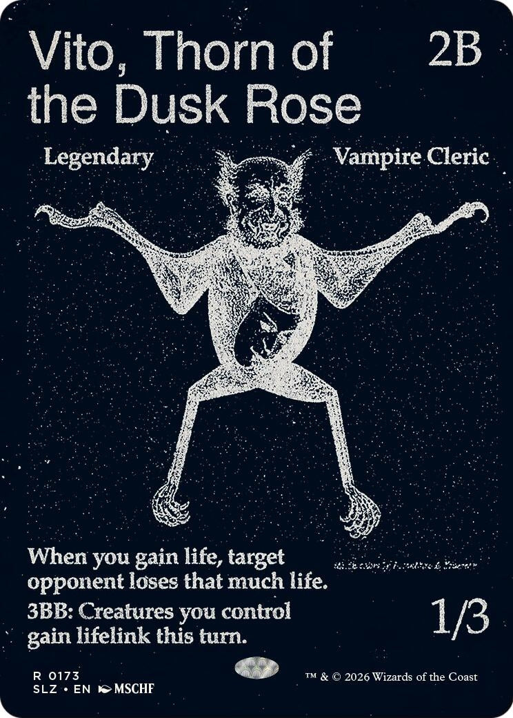 Image for Vito, Thorn of the Dusk Rose (0173) (173) (Secret Lair x MSCHF: The Zeta Set) (SLZ) - Magic: The Gathering