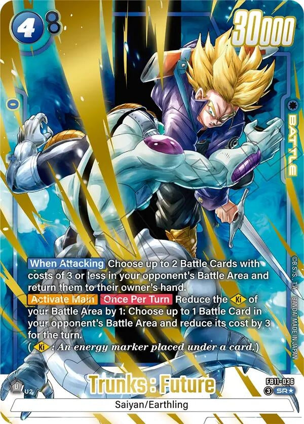 Image for Trunks : Future - FB11-036 (Alternate Art) (FB11-036) (Brightness of Hope) (FB11) - Dragon Ball Super: Fusion World