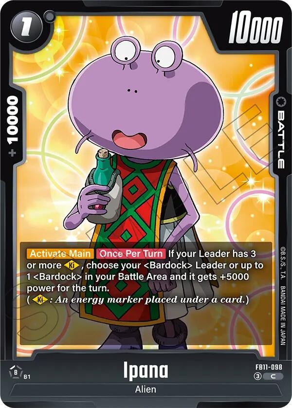 Image for Ipana (FB11-098) (Brightness of Hope) (FB11) - Dragon Ball Super: Fusion World
