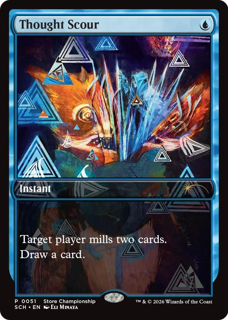 Image for Thought Scour (Game Day & Store Championship Promos) (GAME) - Magic: The Gathering