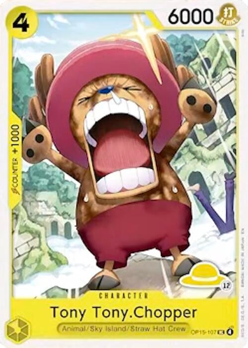 Image for Tony Tony.Chopper (Luffy Deck) (OP15-107) (Set Sail Deck Set) (SD01) - One Piece Card Game