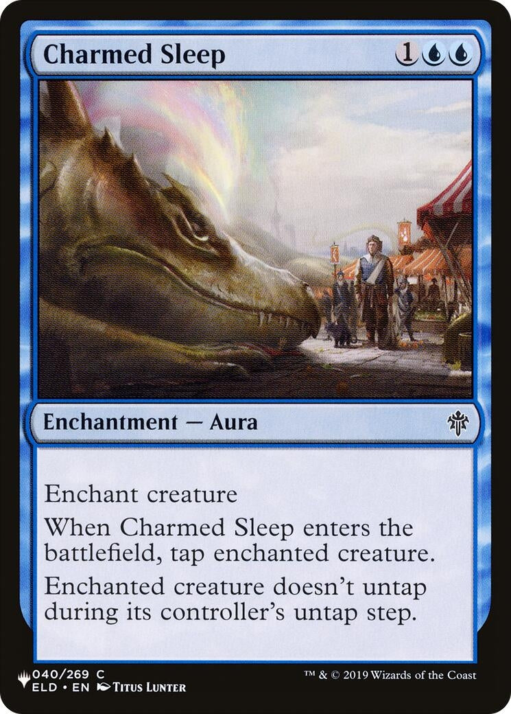 Image for Charmed Sleep (40) (The List Reprints) (LIST) - Magic: The Gathering
