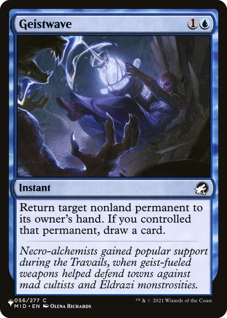 Image for Geistwave (56) (The List Reprints) (LIST) - Magic: The Gathering