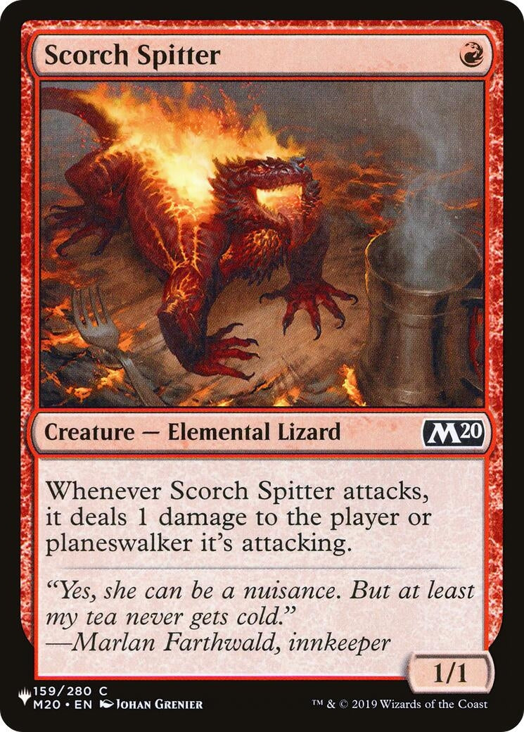 Image for Scorch Spitter (159) (The List Reprints) (LIST) - Magic: The Gathering