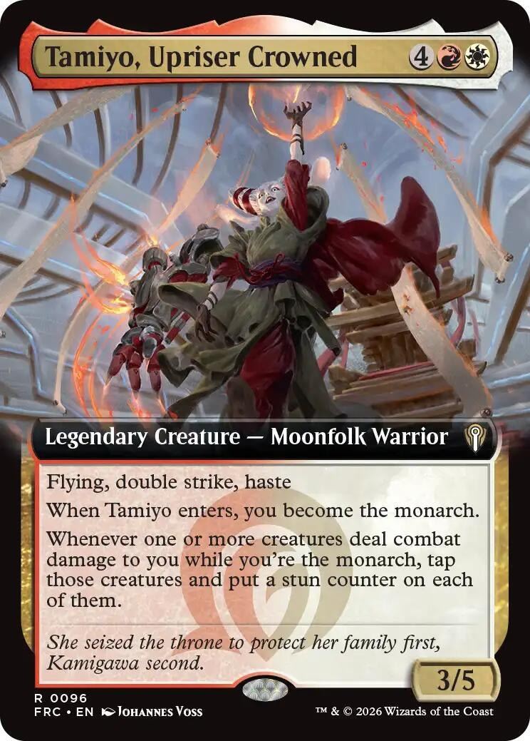 Image for Tamiyo, Upriser Crowned (Extended Art) (96) (Commander: Reality Fracture) (FRC) - Magic: The Gathering