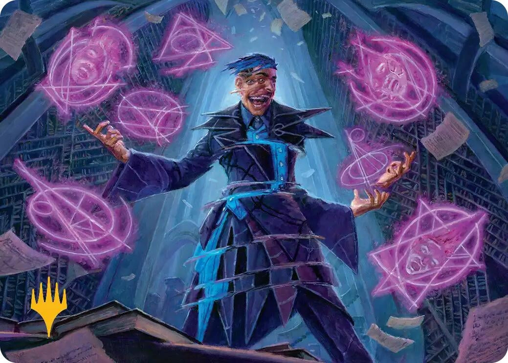 Image for Dark Matter Manipulator Art Card (Gold-Stamped) (11) (Art Series: Reality Fracture) (ASFRA) - Magic: The Gathering