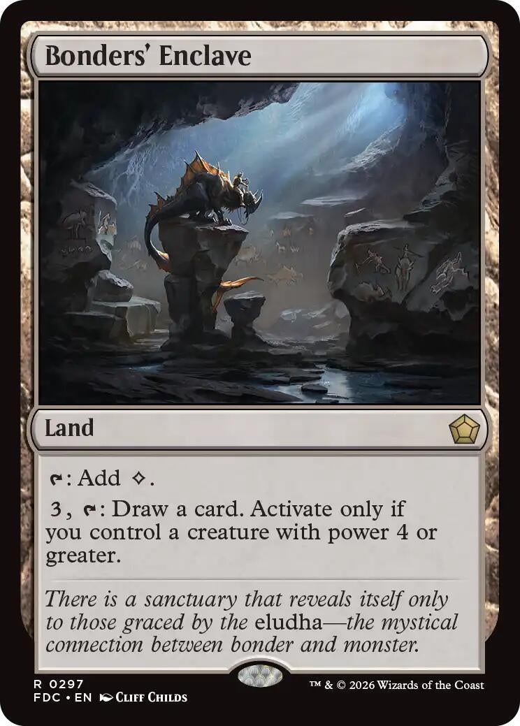 Image for Bonders' Enclave (297) (Commander: Foundations) (FDC) - Magic: The Gathering