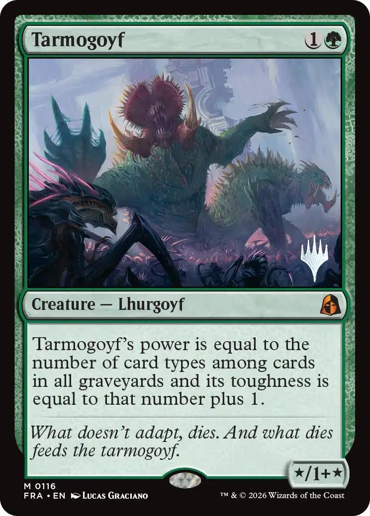 Image for Tarmogoyf (116) (Promo Pack: Reality Fracture) (PPFRA) - Magic: The Gathering