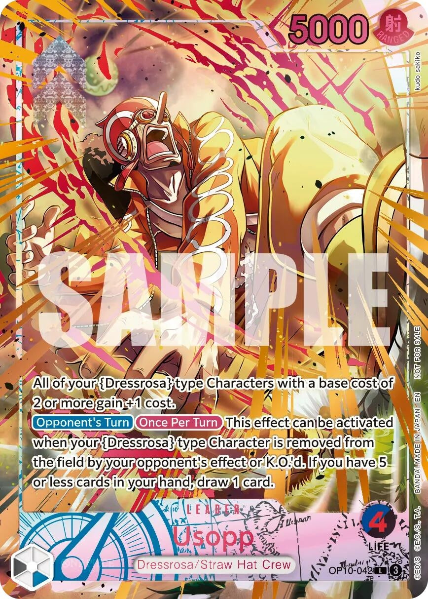 Image for Usopp (Flame-Flame Fruit Coliseum) (OP10-042) (One Piece Promotion Cards) (OP-PR) - One Piece Card Game