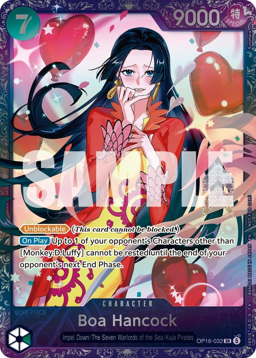 Image for Boa Hancock (Treasure Cup August 2026) (OP16-032) (One Piece Promotion Cards) (OP-PR) - One Piece Card Game