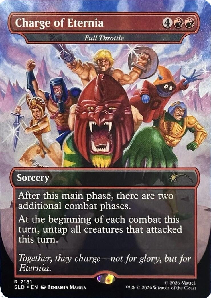 Image for Charge of Eternia - Full Throttle (7181) (Secret Lair Drop Series) (SLD) - Magic: The Gathering