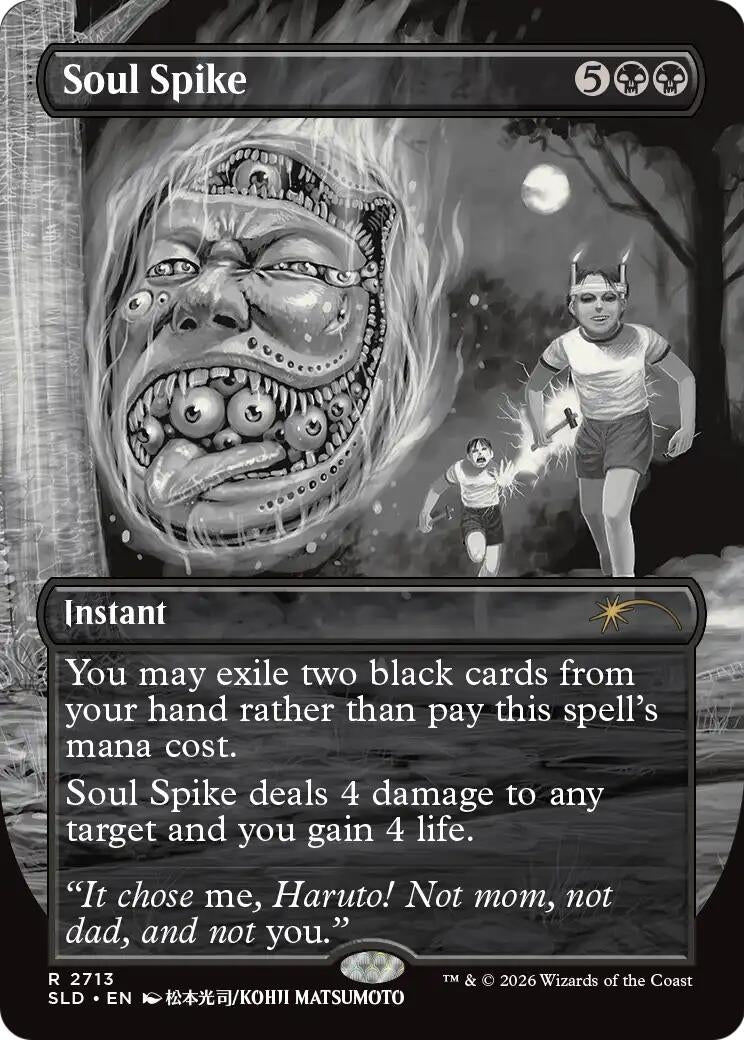 Image for Soul Spike (2713) (Secret Lair Drop Series) (SLD) - Magic: The Gathering