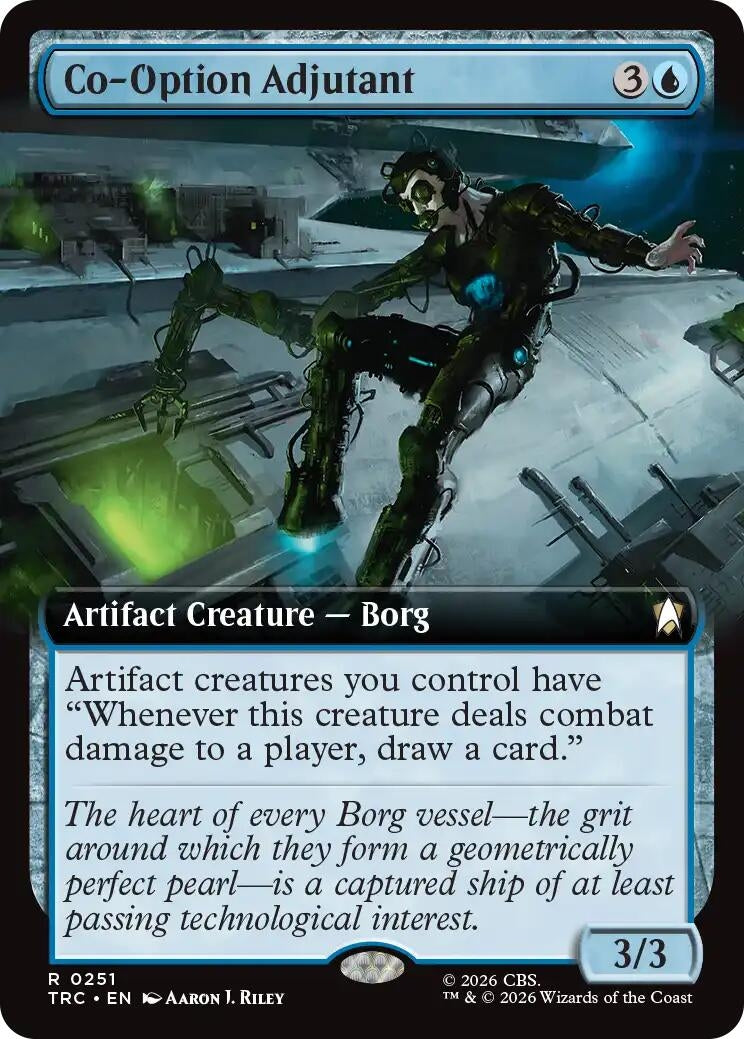 Image for Co-Option Adjutant (Extended Art) (251) (Commander: Star Trek) (TRC) - Magic: The Gathering