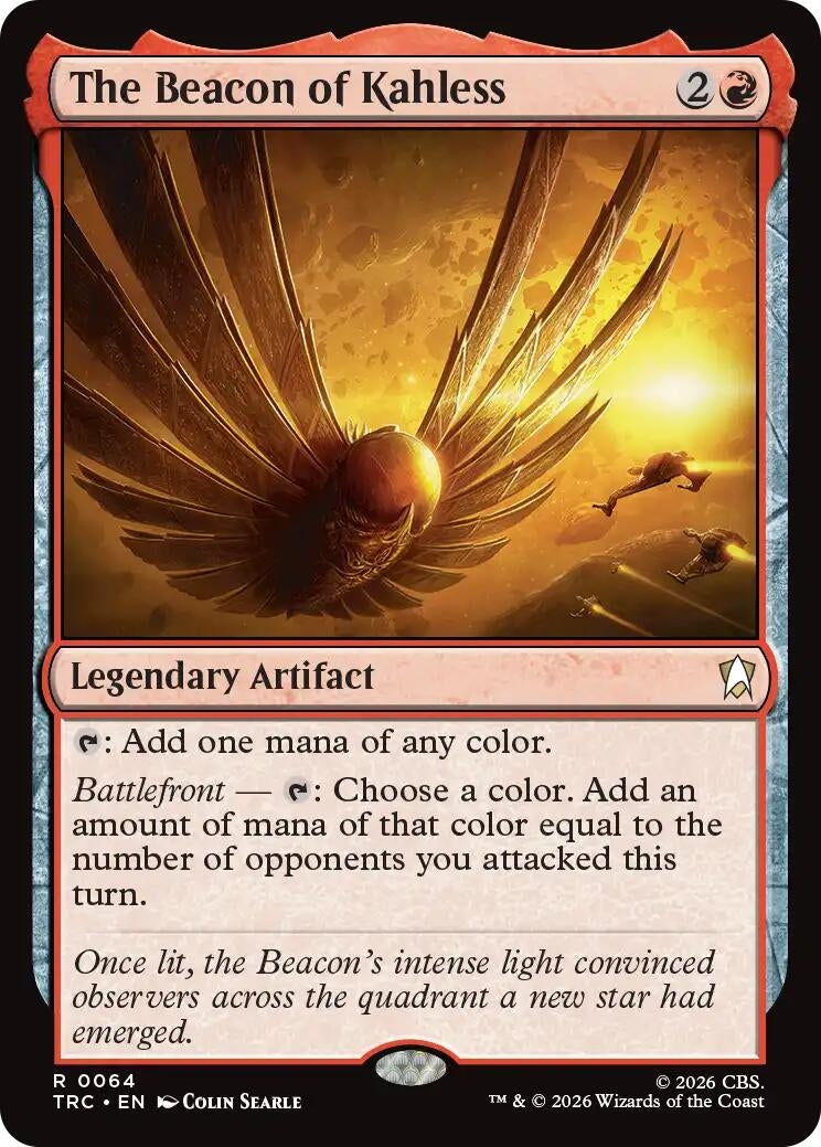 Image for The Beacon of Kahless (Surge Foil) (Commander: Star Trek) (TRC) - Magic: The Gathering