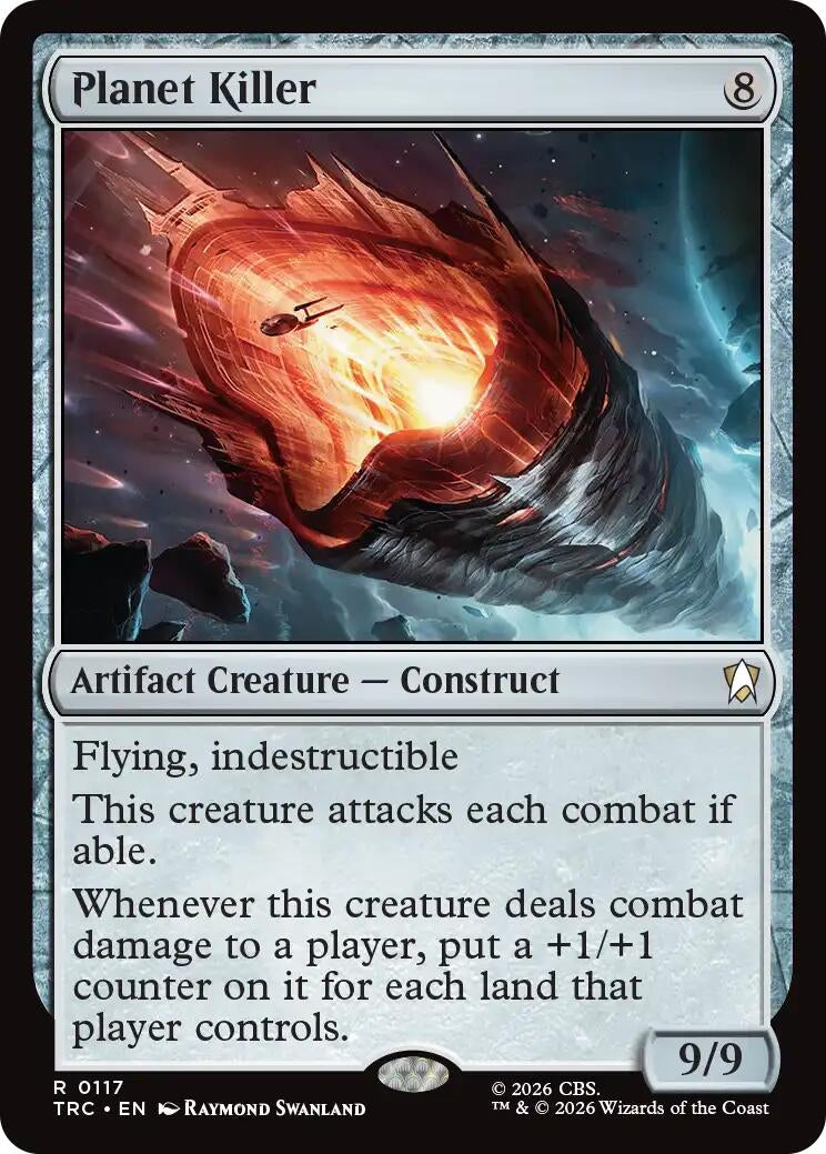 Image for Planet Killer (117) (Commander: Star Trek) (TRC) - Magic: The Gathering